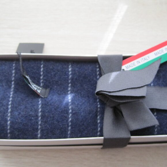 COPY - IL MORO FIRENZE Cashmere Blend Plaid Scarf Made in Italy - Picture 3 of 3